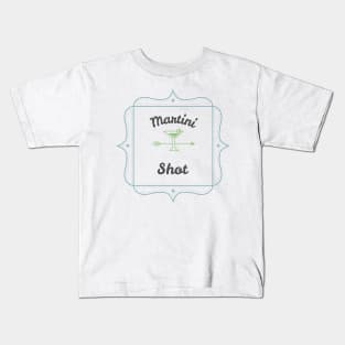 Martini Shot Kids T-Shirt